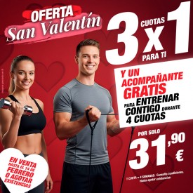 3X1 OFERTA SAN VALENTÍN EN...