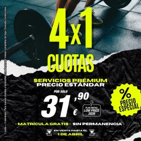 4X1 CON SERVICIOS PRÉMIUM...