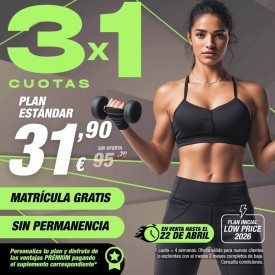 3X1 EN ACTIVACLUB ALMERÍA