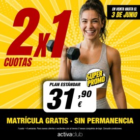 2X1 EN ACTIVACLUB ALMERÍA
