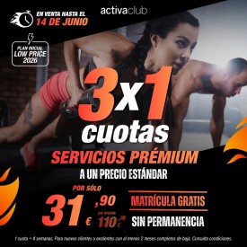 3x1 CON SERVICIOS PRÉMIUM...