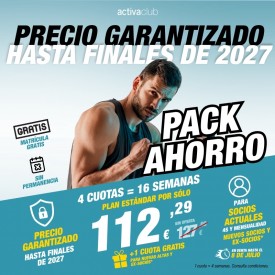 PACK AHORRO ACTIVACLUB...