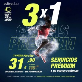 3x1 CON SERVICIOS PRÉMIUM...