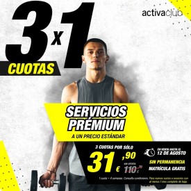 3x1 CON SERVICIOS PRÉMIUM...