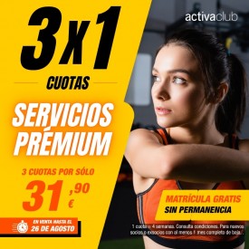 3x1 CON SERVICIOS PRÉMIUM...