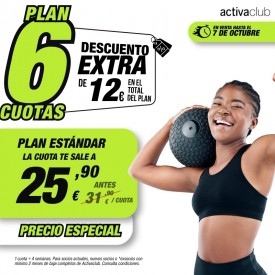 PLAN 6 CUOTAS ACTIVACLUB...