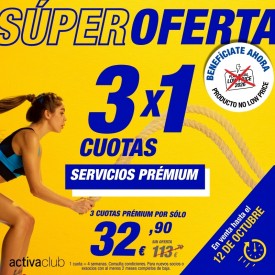3x1 CON SERVICIOS PRÉMIUM...