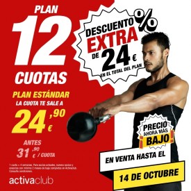 PLAN 12 CUOTAS ACTIVACLUB...