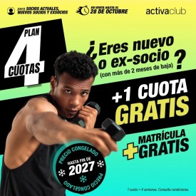 PLAN 4 CUOTAS ACTIVACLUB...