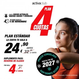 PLAN 4 CUOTAS ACTIVACLUB...