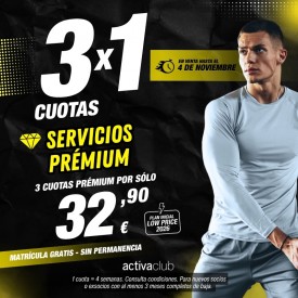 3x1 CON SERVICIOS PRÉMIUM...