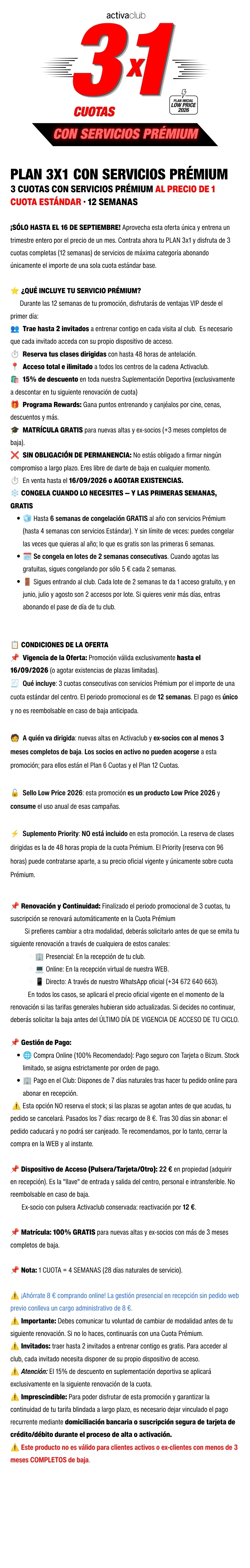 TEXTO - 3X1 PREMIUM - 10 SEPT - almeria.